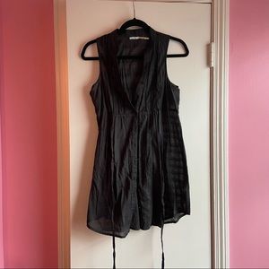 Kimchi Blue Long Tank Button Down - M